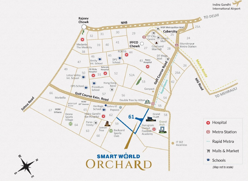 Smart world orchard location